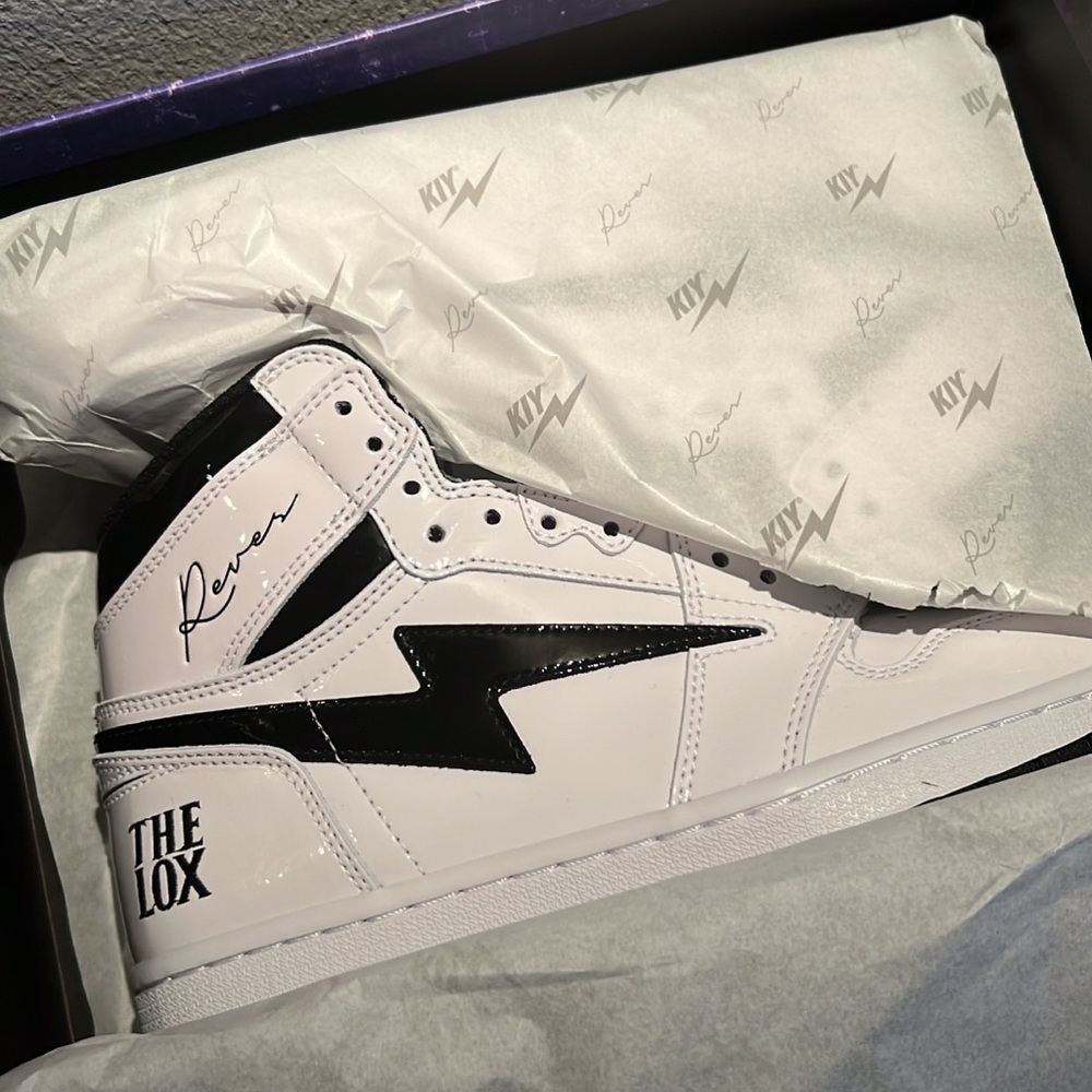Kool Kiy Studio High "THE LOX" White/Black